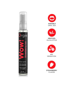ORGIE WOW STRAWBERRY ICE BUCCAL SPRAY 10 ML