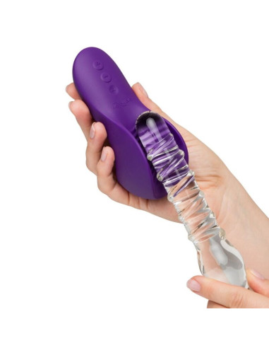 WE VIBE SHARED TOUCH DOUBLE SIDED COUPLES VIBRATOR PURPLE