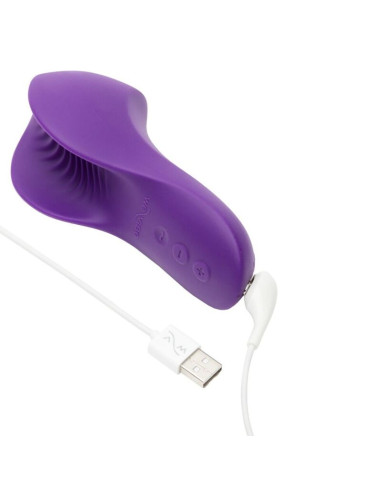 WE VIBE SHARED TOUCH DOUBLE SIDED COUPLES VIBRATOR PURPLE