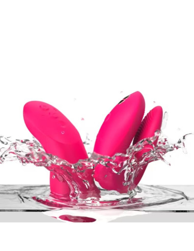 WE VIBE CHORUS PRO PREMIUM COUPLES VIBRATOR ELECTRIC PINK