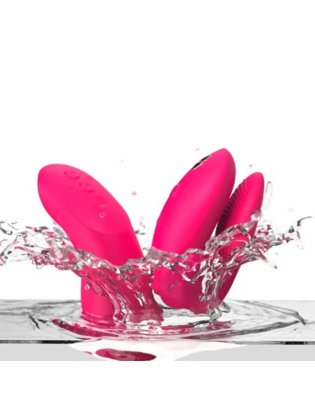 WE VIBE CHORUS PRO PREMIUM COUPLES VIBRATOR ELECTRIC PINK