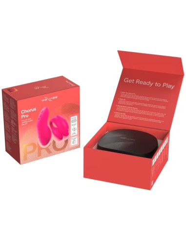 WE VIBE CHORUS PRO PREMIUM COUPLES VIBRATOR ELECTRIC PINK