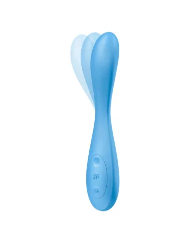 SATISFYER G SPOT FLEX 4 MULTI VIBRADOR APP AZUL