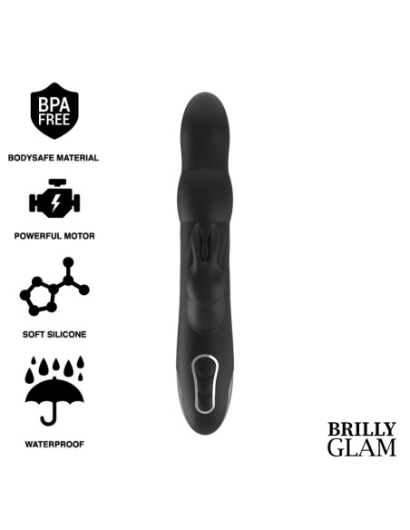 BRILLY GLAM MOEBIUS RABBIT VIBRATOR ROTATOR COMPATIBLE CON WATCHME WIRELESS TECHNOLOGY