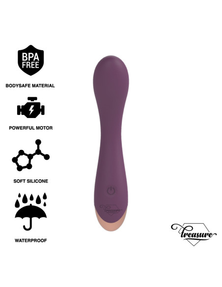 TREASURE HANSEL G SPOT VIBRATOR COMPATIBLE CON WATCHME WIRELESS TECHNOLOGY