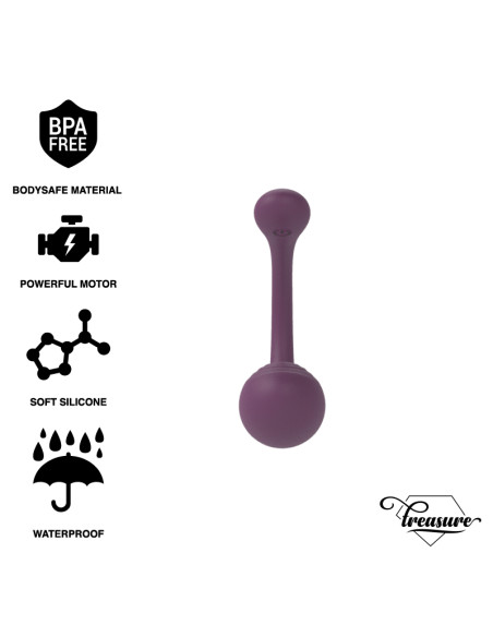 TREASURE MERLIN DOUBLE COUPLE VIBRATOR CONTROL REMOTO