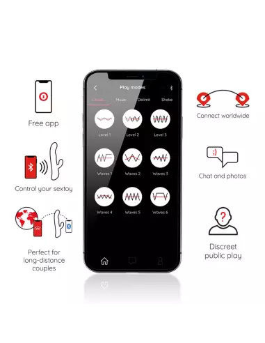 ONINDER OSLO VIBRACION Y ROTACION ROSA APLICACION GRATUITA