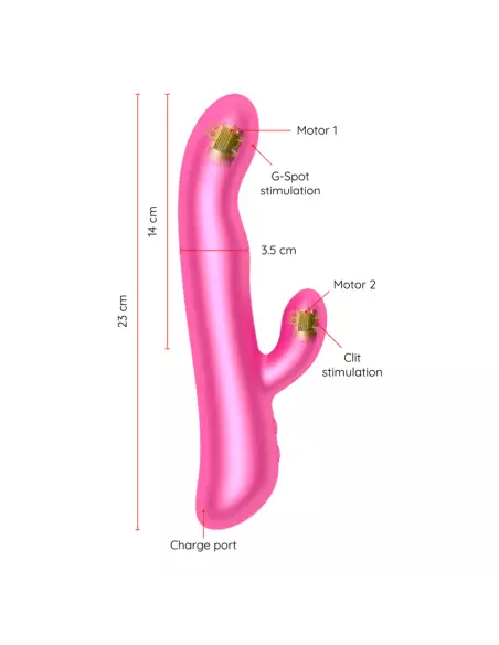 ONINDER OSLO VIBRACION Y ROTACION ROSA APLICACION GRATUITA