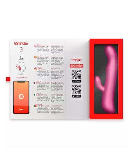 ONINDER OSLO VIBRACION Y ROTACION ROSA APLICACION GRATUITA