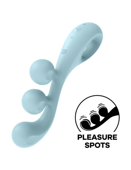 SATISFYER TRI BALL 2 MULTI VIBRADOR AZUL