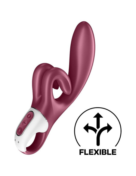 SATISFYER TOUCH ME VIBRADOR RABBIT ROJO