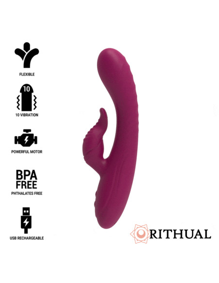 MOTOR RITUAL ANUSARA DUAL RECARGABLE 20 ORQUIDEA