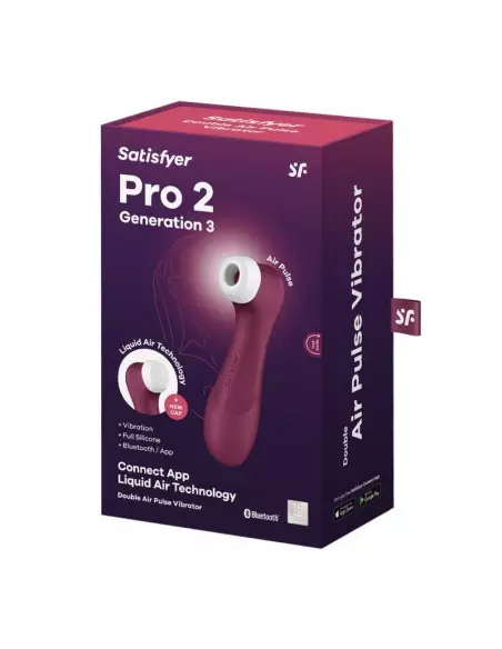 SATISFYER PRO 2 GENERACION 3 NEGRO BLUETOOTH APP