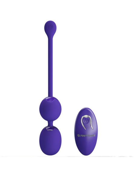 PRETTY LOVE WILLIE YOUTH BOLAS CONTROL REMOTO VIBRACION VIOLETA