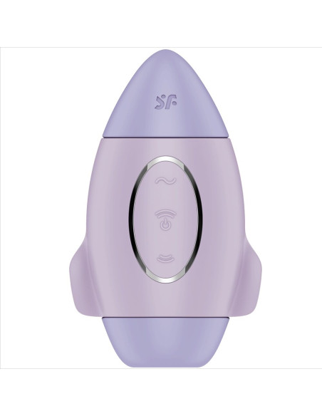 SATISFYER MISSION CONTROL LILA VIBRADOR PEQUENO DE DOBLE IMPULSO