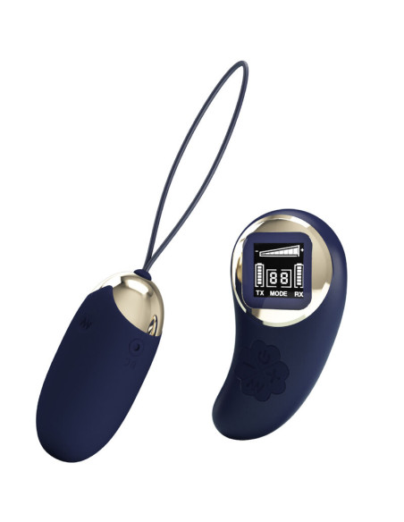 PRETTY LOVE MINA HUEVO VIBRADOR CONTROL REMOTO AZUL