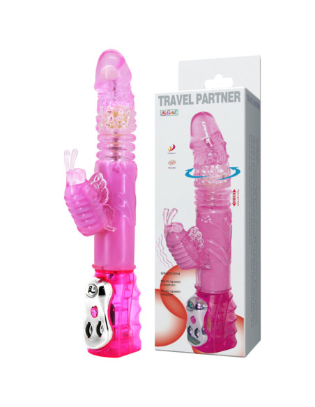 BAILE TRAVEL PARTNER ROTADOR UP DOWN RABBIT ROSA
