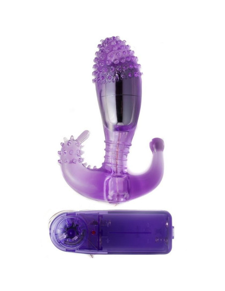 BAILE ESTIMULADOR LILA VAGINAL Y ANAL CON VIBRACION