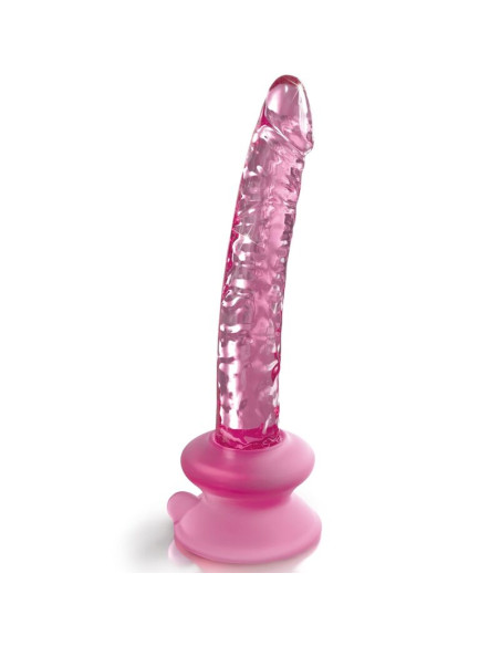 ICICLES N 86 DILDO VIDRIO CON VENTOSA