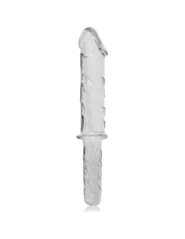 NEBULA SERIES BY IBIZA MODELO 24 DILDO CRISTAL BOROSILICATO TRANSPARENTE 285 CM O 5 CM