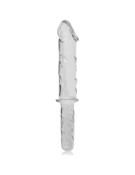 NEBULA SERIES BY IBIZA MODELO 24 DILDO CRISTAL BOROSILICATO TRANSPARENTE 285 CM O 5 CM