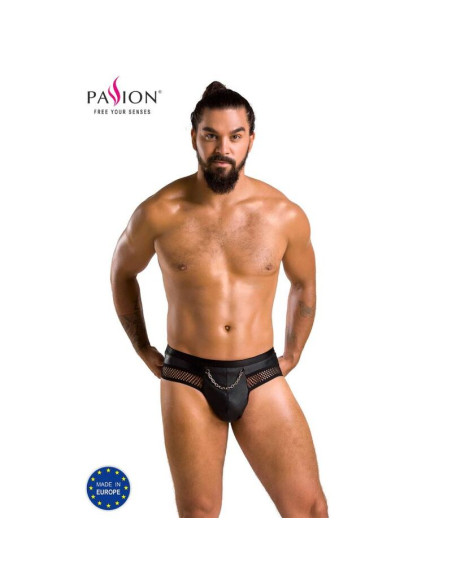 PASSION 030 SLIP ABIERTO TOM NEGRO S M