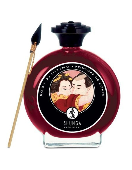 SHUNGA PINTURA CORPORAL DE FRESAS Y CAVA