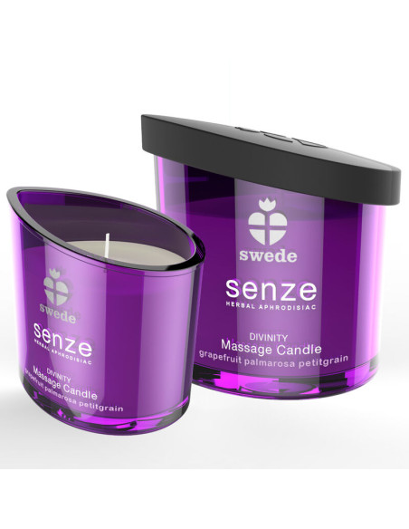 SWEDE SENZE DIVINITY VELA MASAJE POMELO PALMAROSA PETITGRAIN