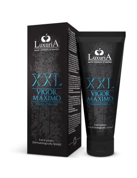 INTIMATELINE LUXURIA XXL VIGOR MAXIMO CREMA MASAJE VOLUMINIZADORA 75 ML
