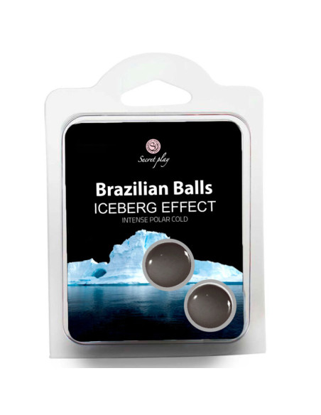 SECRET PLAY SET 2 BRAZILIAN BALLS EFECTO ICEBERG