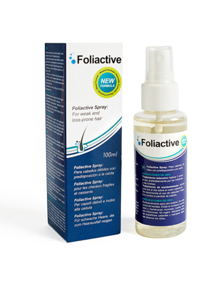 500 COSMETICS FOLIACTIVE SPRAY PARA EVITAR CAIDA CABELLO Y SU CRECIMIENTO