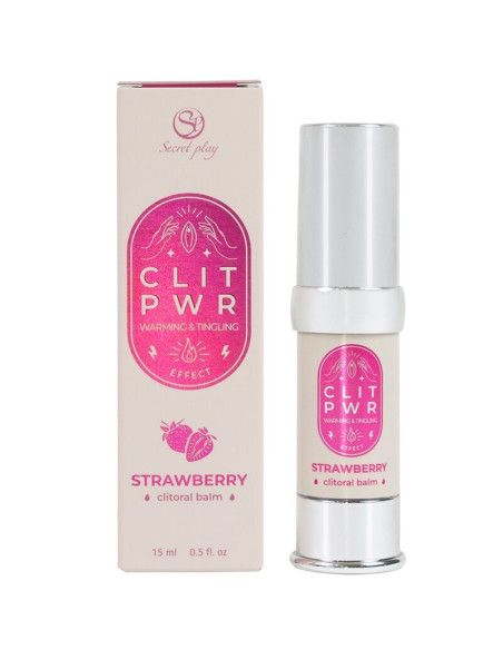 SECRET PLAY CLIT PWR BLSAMO DE CLITORIS DE FRESA