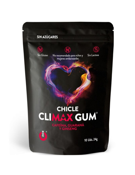 WUG SEX SENSE CLIMAX CHICLE 10 UNIDADES