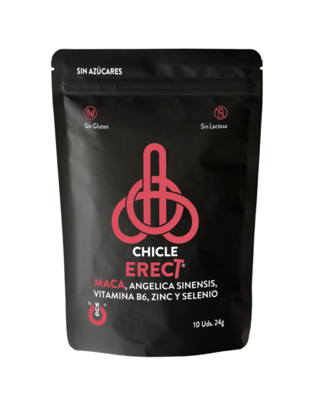 WUG SEX SENSE ERECT CHICLE POTENCIADOR ERECCION 10 UNIDADES