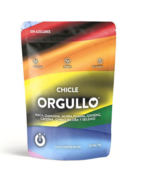 WUG SEX SENSE ORGULLO CHICLE PRIDE LGBT 10 UNIDADES