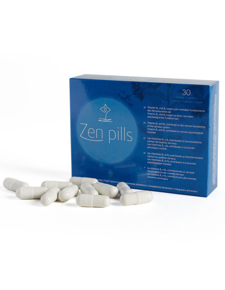500 COSMETICS ZEN PILLS CAPSULAS RELAJACION Y REDUCCION ANSIEDAD