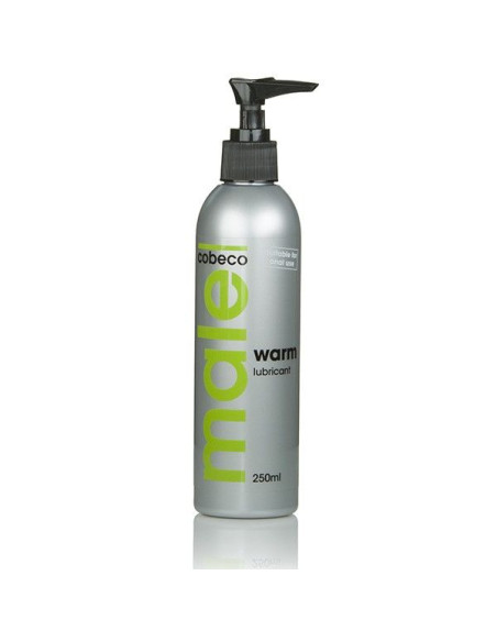 COBECO MALE LUBRICANTE EFECTO CALOR 250 ML