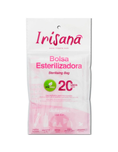 IRISANA BOLSA ESTERILIZADORA COPA VAGINAL 1 UNIDAD