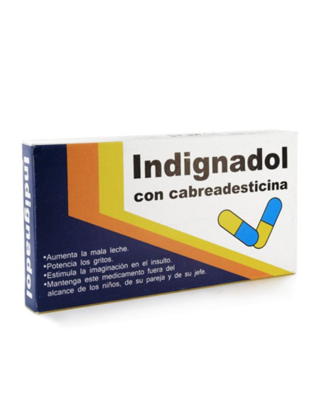 DIABLO GOLOSO CAJA DE MEDICAMENTOS INDIGNADOL