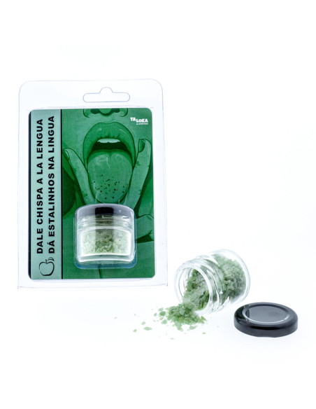 TALOKA DALE CHISPA A LA LENGUA BESOS MGICOS MANZANA VERDE