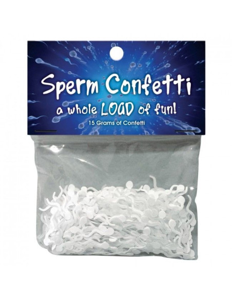 KHEPER GAMES CONFETI EN FORMA DE ESPERMA