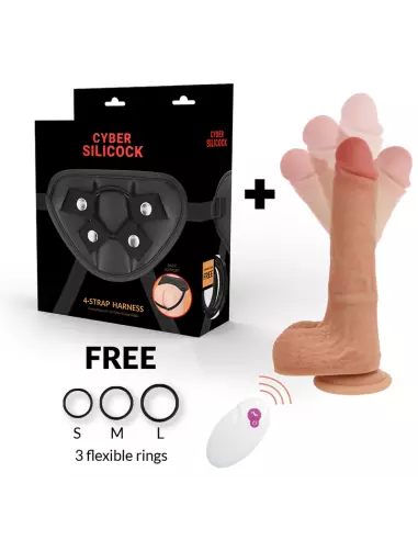 CYBER SILICOCK ARNES SILICONA LIQUIDA MR RICK CONTROL REMOTO
