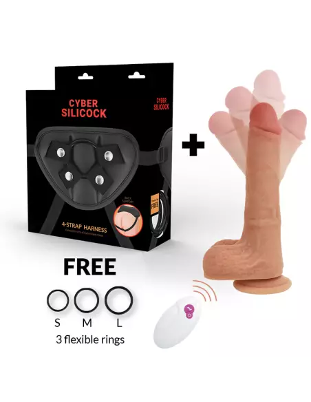 CYBER SILICOCK ARNES SILICONA LIQUIDA MR RICK CONTROL REMOTO