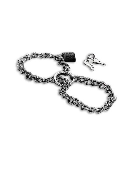 METAL HARD ESPOSAS CON CADENA DE ACERO INOX