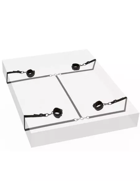 CALEXOTICS BOUNDLESS RED RESTRAINT SET RESTRICCION CAMA