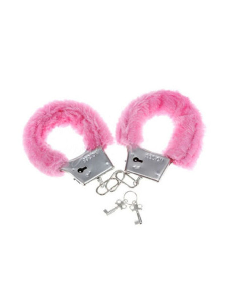 DIABLO PICANTE ESPOSAS METAL FORRADAS ROSA