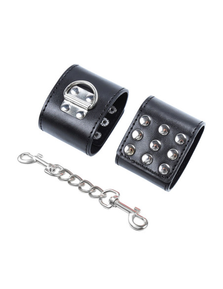 OHMAMA FETISH RESTRICCIONES MUNECA CON BROCHE DE METAL