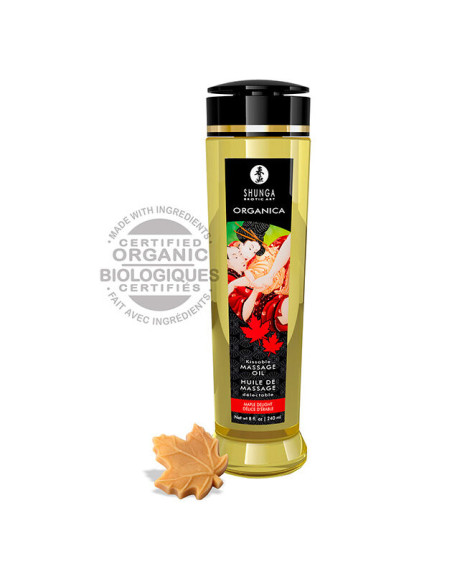SHUNGA ACEITE DE MASAJE ORGANICO DELICIA ARCE 240 ML
