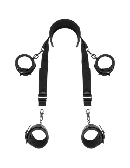 FETISH SUBMISSIVE POSICION MASTER CON 4 ESPOSAS CON FORRO DE NOPRENO