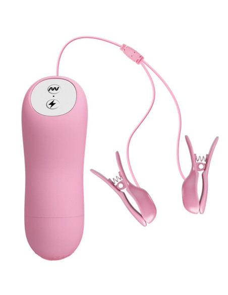 BAILE ROMANTIC WAVE PINZAS CON VIBRACION Y ELECTROSHOCK